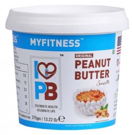 Myfitness Original Peanut Butter Smooth  Tub  375 grams
